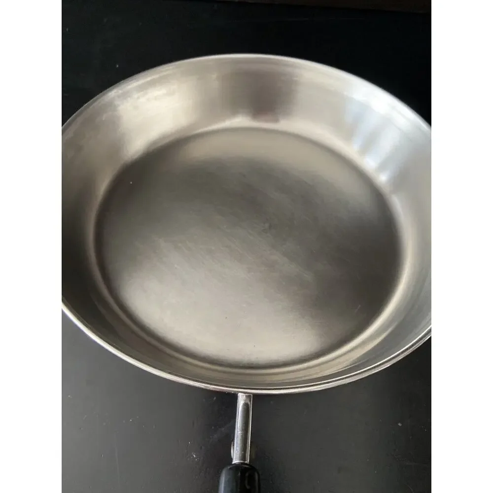 Vintage REVEREWARE 10” Copper Clad Fry Pan w/Lid